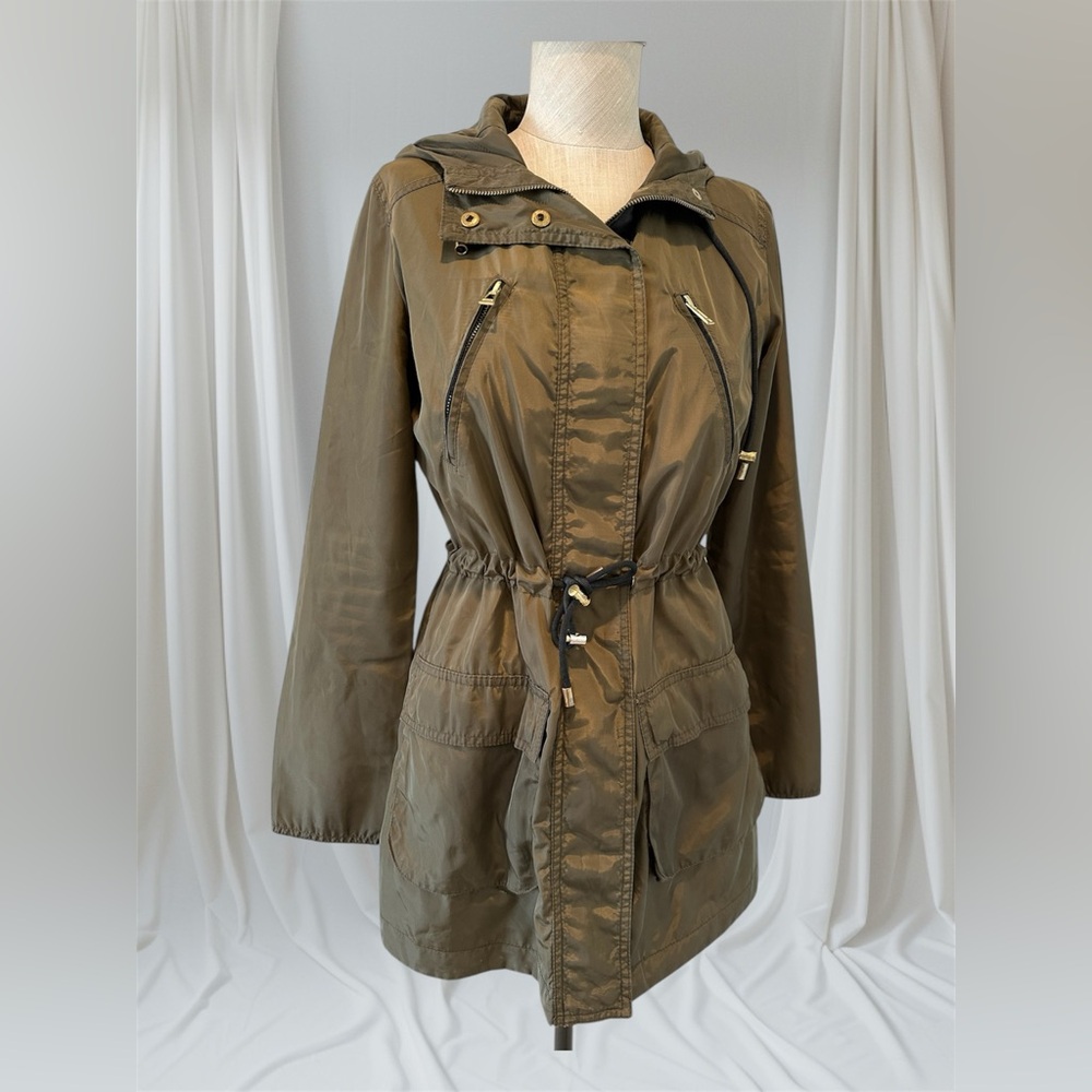 Zara Basic Women's Olive Green Polyester Nylon Ho… - image 1